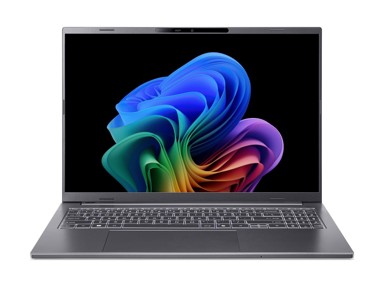 ACER Laptop Aspire 16 AI A16-61M-R98E / AMD Ryzen AI 5 330, 16", 1920 x 1200, 16 GB, 512 GB SSD, Windows 11 Home, siva